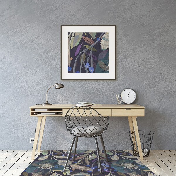 Stuhlmatte Botanisches Muster