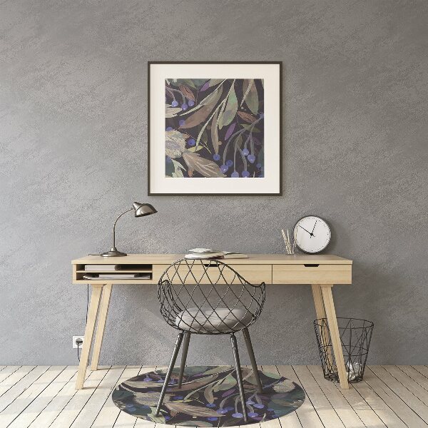 Stuhlmatte Botanisches Muster