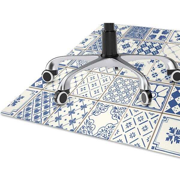 Stuhlmatte für Hartböden Azulejos Fliesen