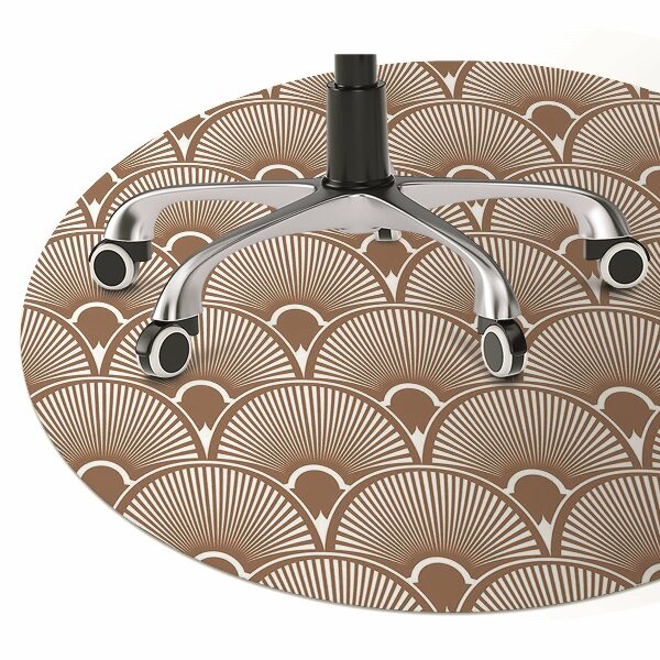 bodenschutzmatte schreibtischstuhl Art Deco-Stil