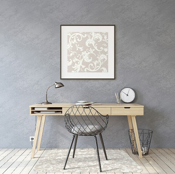 Stuhlmatte Ala Wallpaper Muster.
