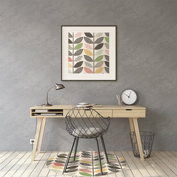 Stuhlmatte Buntes Muster