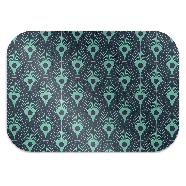 Bodenschutzmatte Neonblau