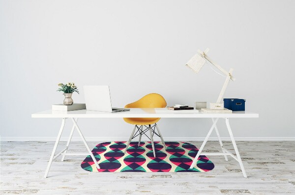 Stuhlmatte Buntes Muster