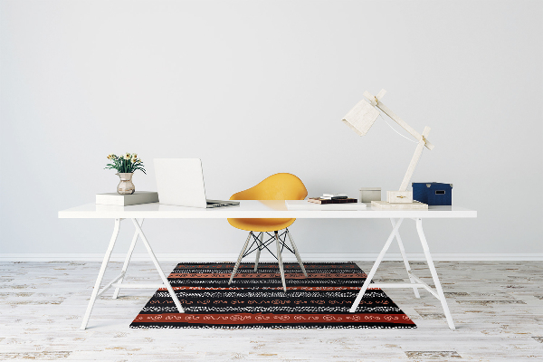 Stuhlmatte für Hartböden Tribal-Muster