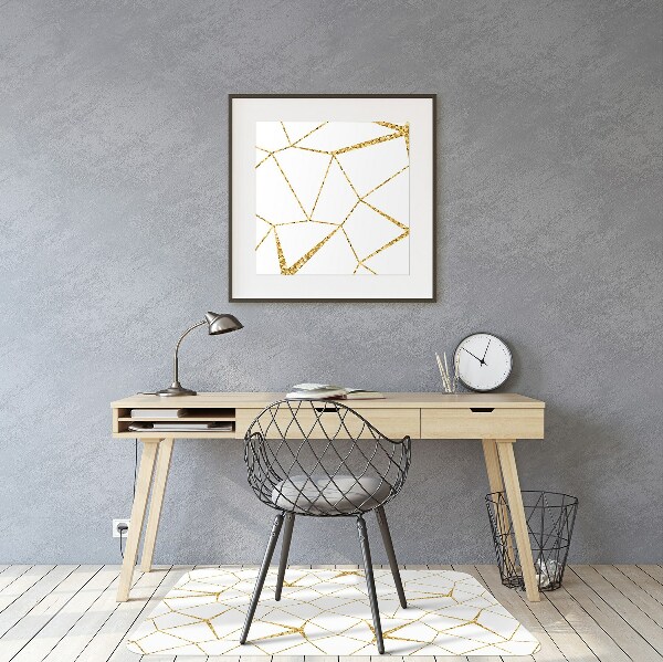 Stuhlmatte Goldenes Mosaik