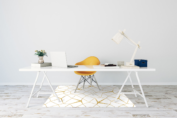 Stuhlmatte Goldenes Mosaik