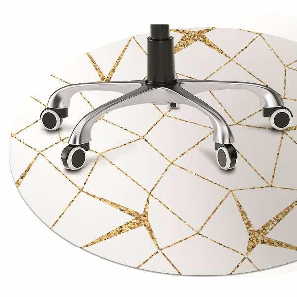 Stuhlmatte Goldenes Mosaik