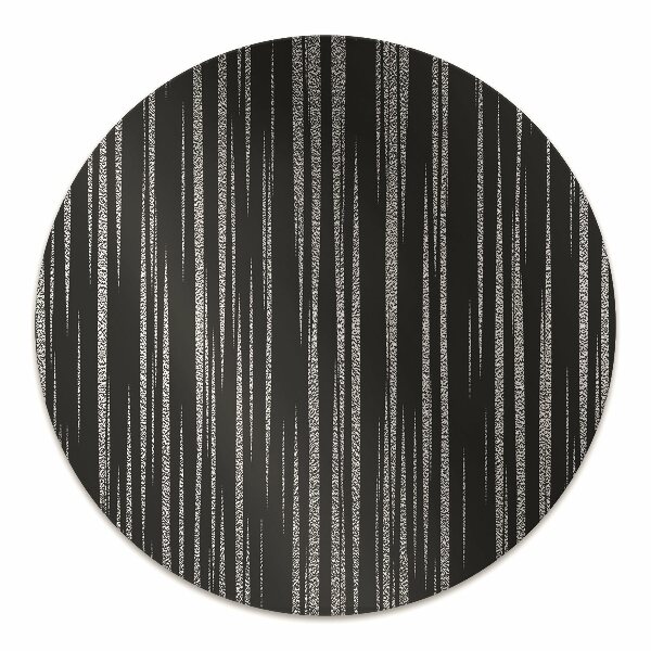 Stuhlmatte Schwarzes Design