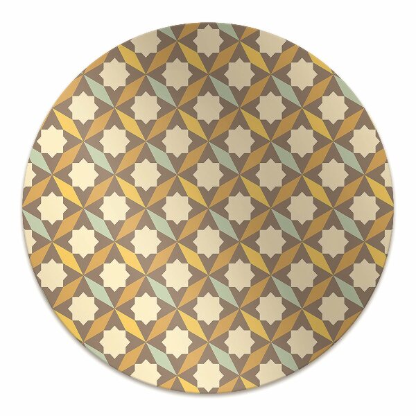 bodenschutzmatte schreibtischstuhl Vintage-Muster