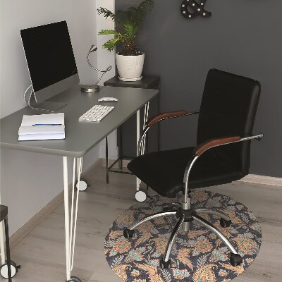 Stuhlmatte für Hartböden Paisley