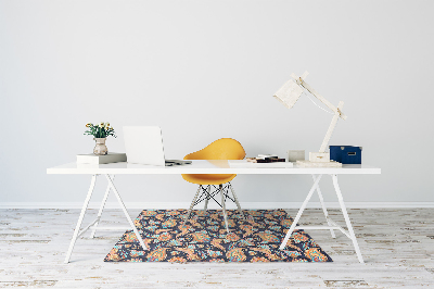 Stuhlmatte für Hartböden Paisley