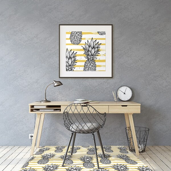 Stuhlunterlage Ananas