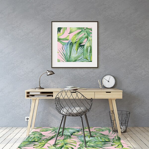 bodenschutzmatte schreibtischstuhl Botanische Kunst