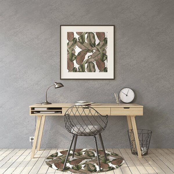 Bodenschutzmatte Botanisches Blatt