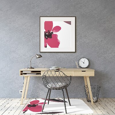 Bürostuhlunterlage Schöne Blumen
