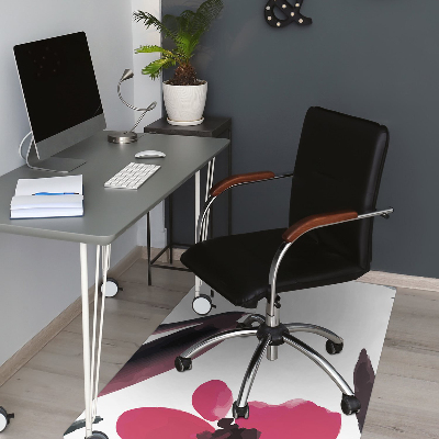 Bürostuhlunterlage Schöne Blumen