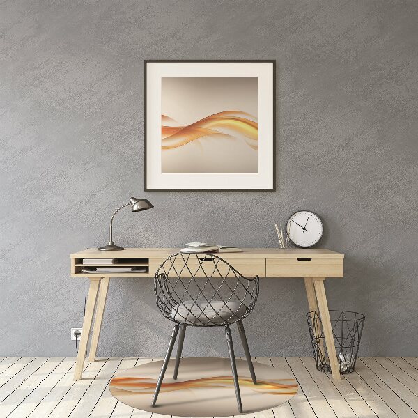 Stuhlmatte Flamme