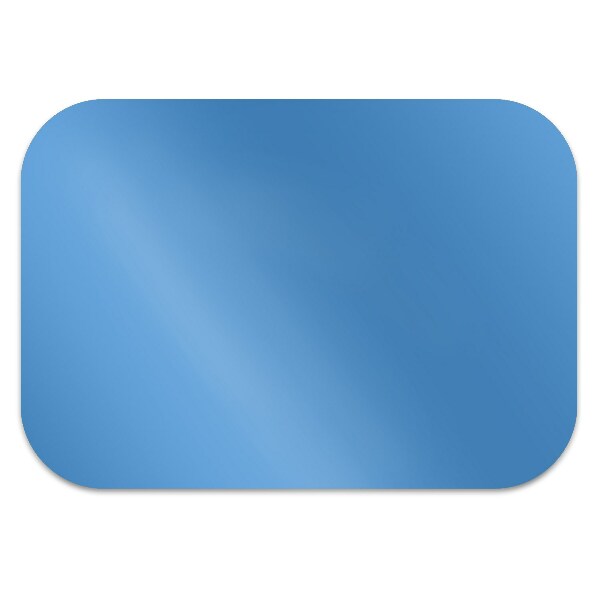 Stuhlmatte für Hartböden Blau