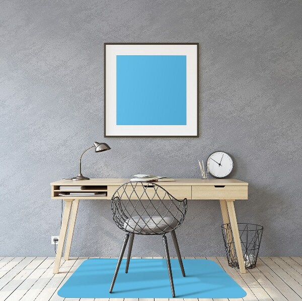 Stuhlunterlage Hellblau