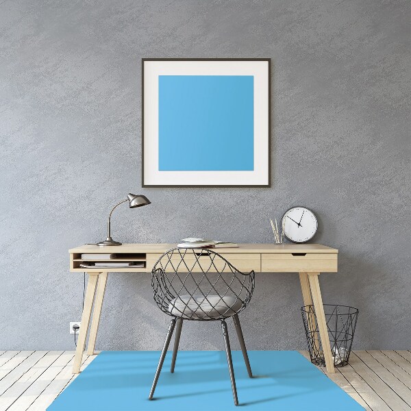 Stuhlunterlage Hellblau