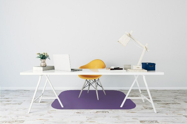 Stuhlmatte für Hartböden Violett
