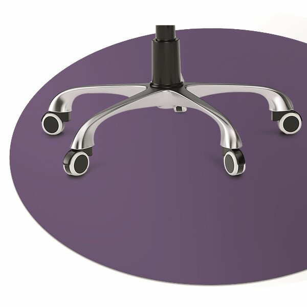 Stuhlmatte für Hartböden Violett