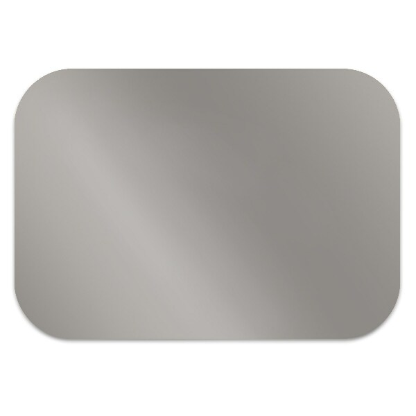 Bürostuhlunterlage Silber