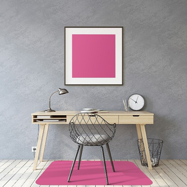 Bürostuhlunterlage Rosa