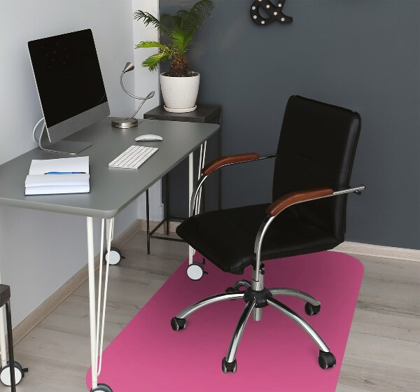 Bürostuhlunterlage Rosa
