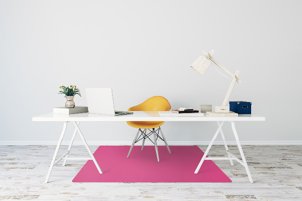 Bürostuhlunterlage Rosa