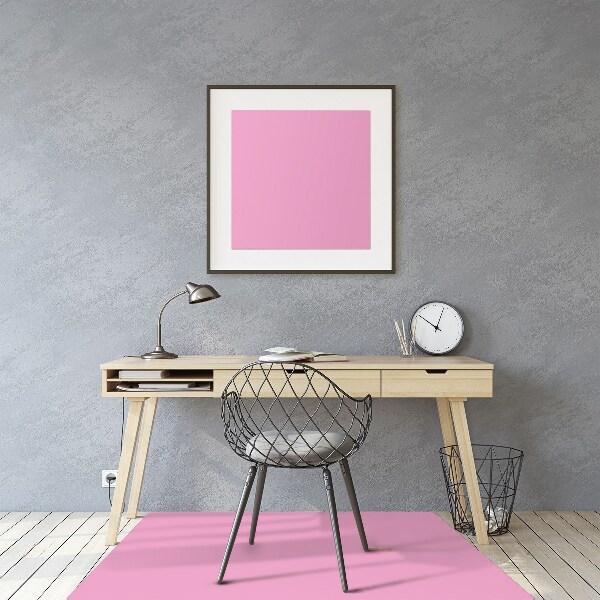 bodenschutzmatte schreibtischstuhl Hell-Pink