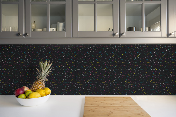 Vinyl wand boden fliesen Bunte Linien