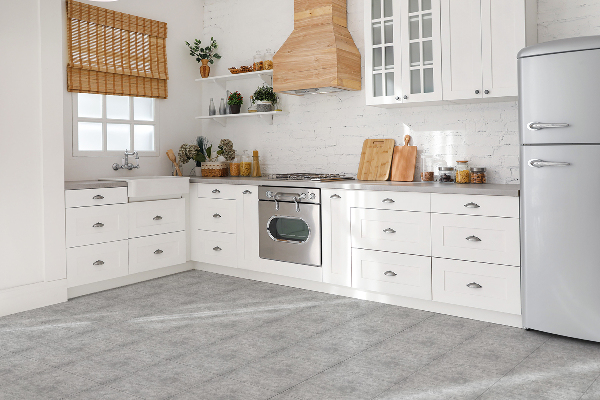 Vinyl fliesen selbstklebend Grauer Beton