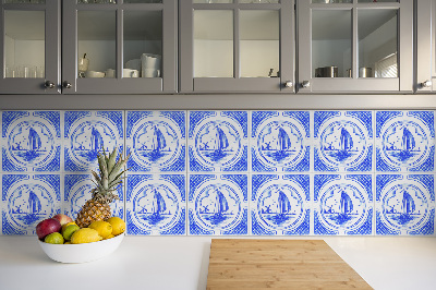 Vinyl fliesen Azulejos das Boot