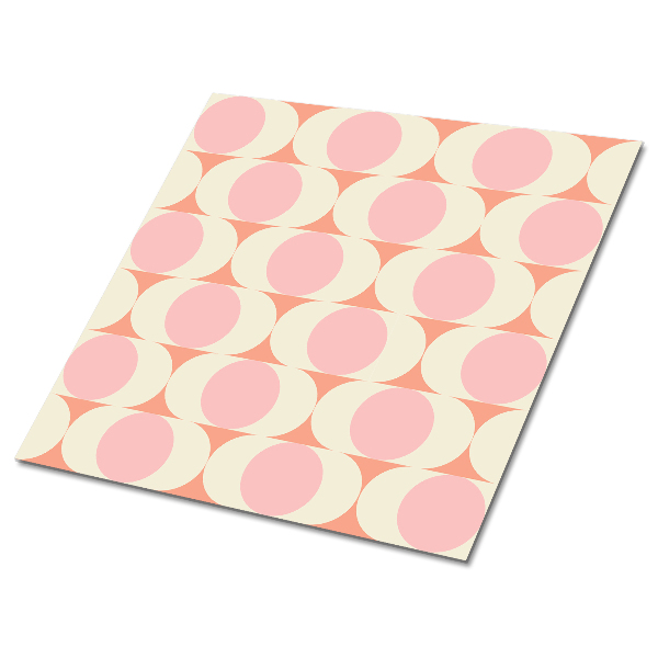 Selbstklebende vinyl fliesen Rosa Vintage-Muster