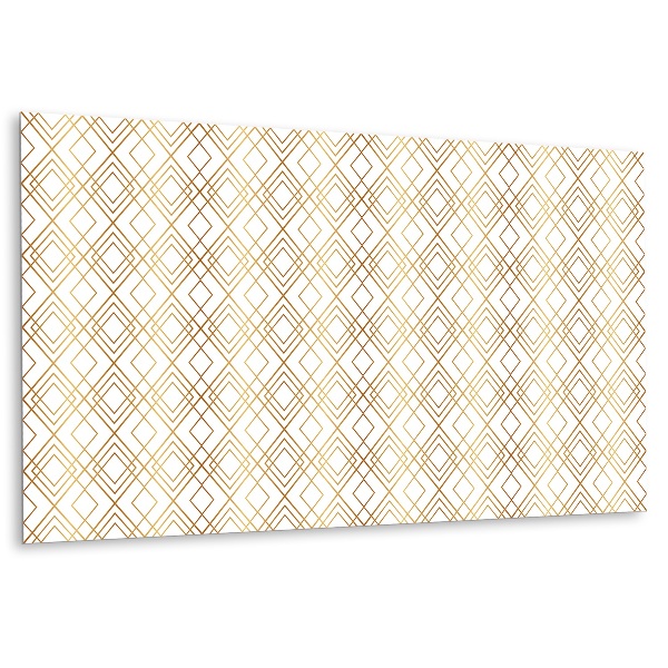 Wandverkleidung kunststoff Goldene Linien