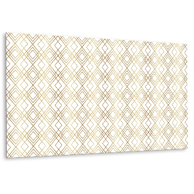 Wandverkleidung kunststoff Goldene Linien