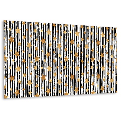 Wandverkleidung selbstklebend Linien und Sterne