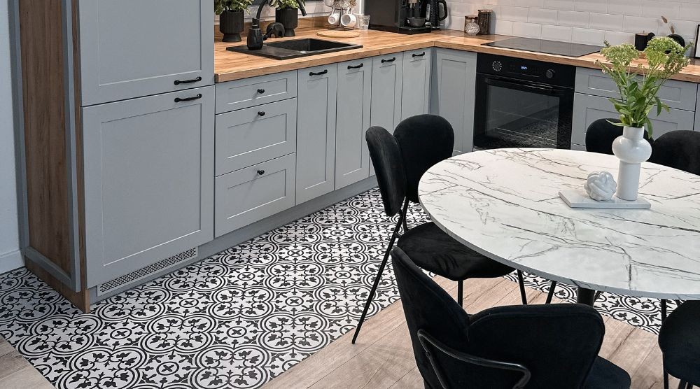 was man auf dem Küchenboden trägt